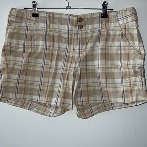 Plaid shorts